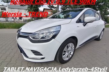 0.9 TCE 90KM! TABLET! NAVI! TREND! Ledy! 45tyś km! Stan BDB